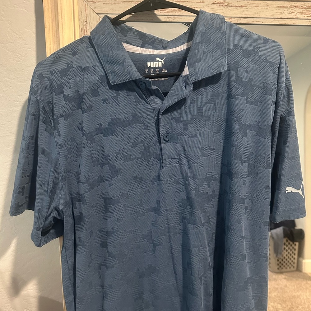 Puma men’s golf polo size large